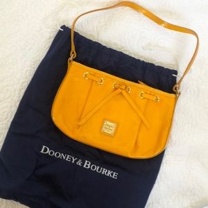 Dooney & Bourke Patent Leather Yellow Purse